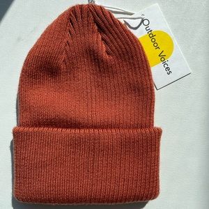 NWT Rust colored Beanie OV